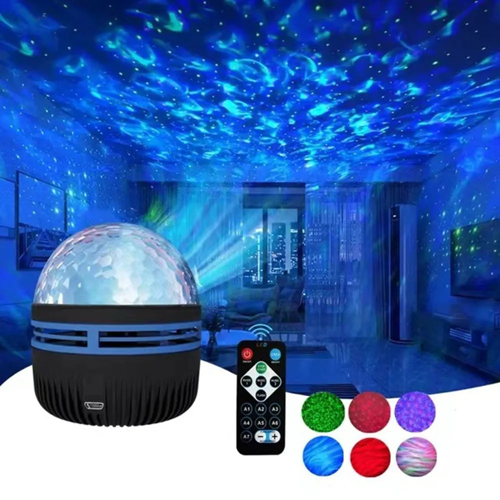 LED Starry Night Sky Aurora Light Projector