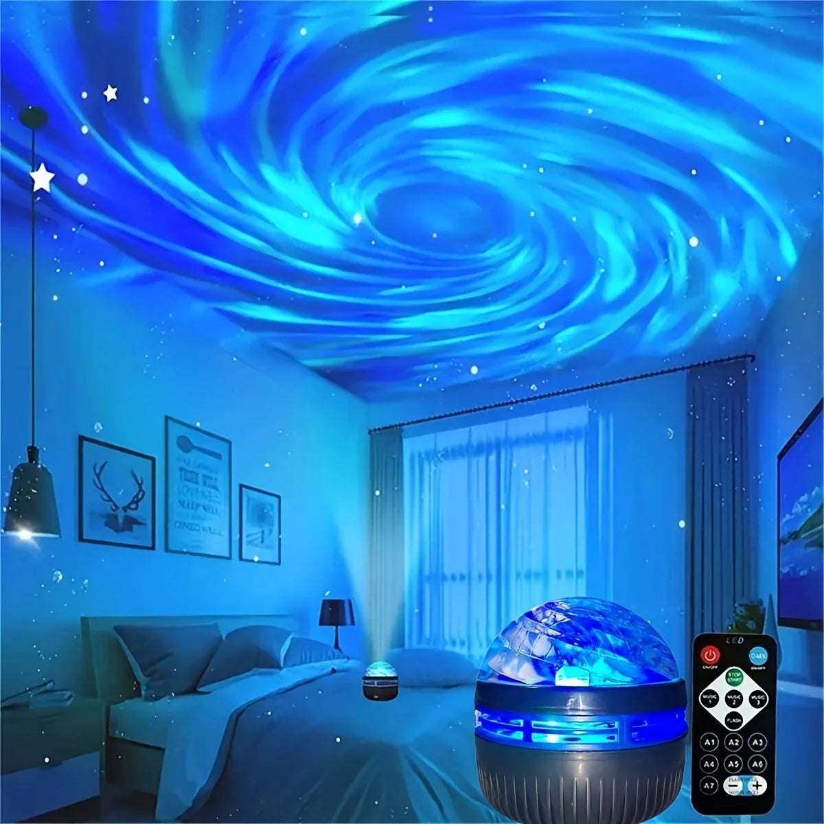 LED Starry Night Sky Galaxy Light Projector