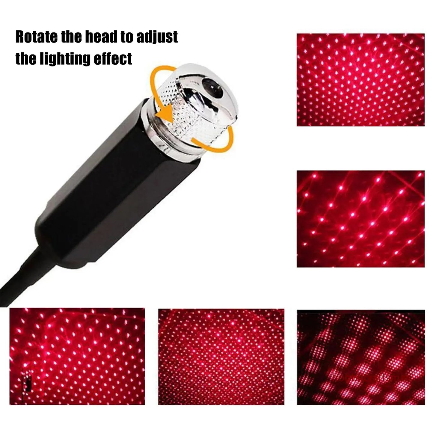 LED Car Ceiling Interior Galaxy Light Projector