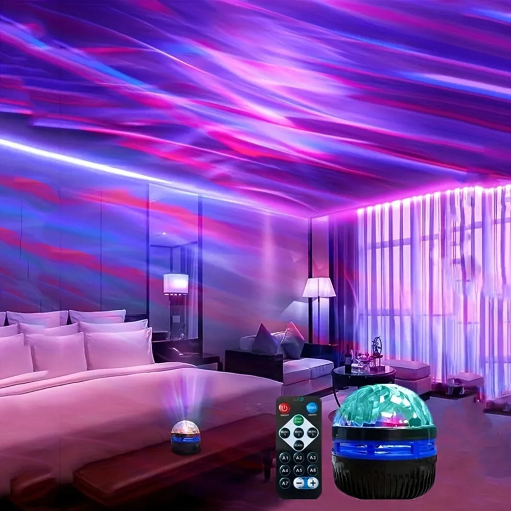 LED Starry Night Sky Aurora Light Projector