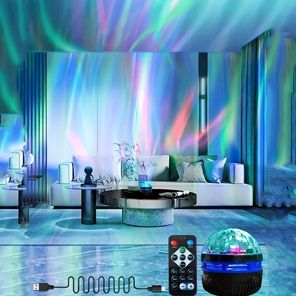 LED Starry Night Sky Aurora Light Projector