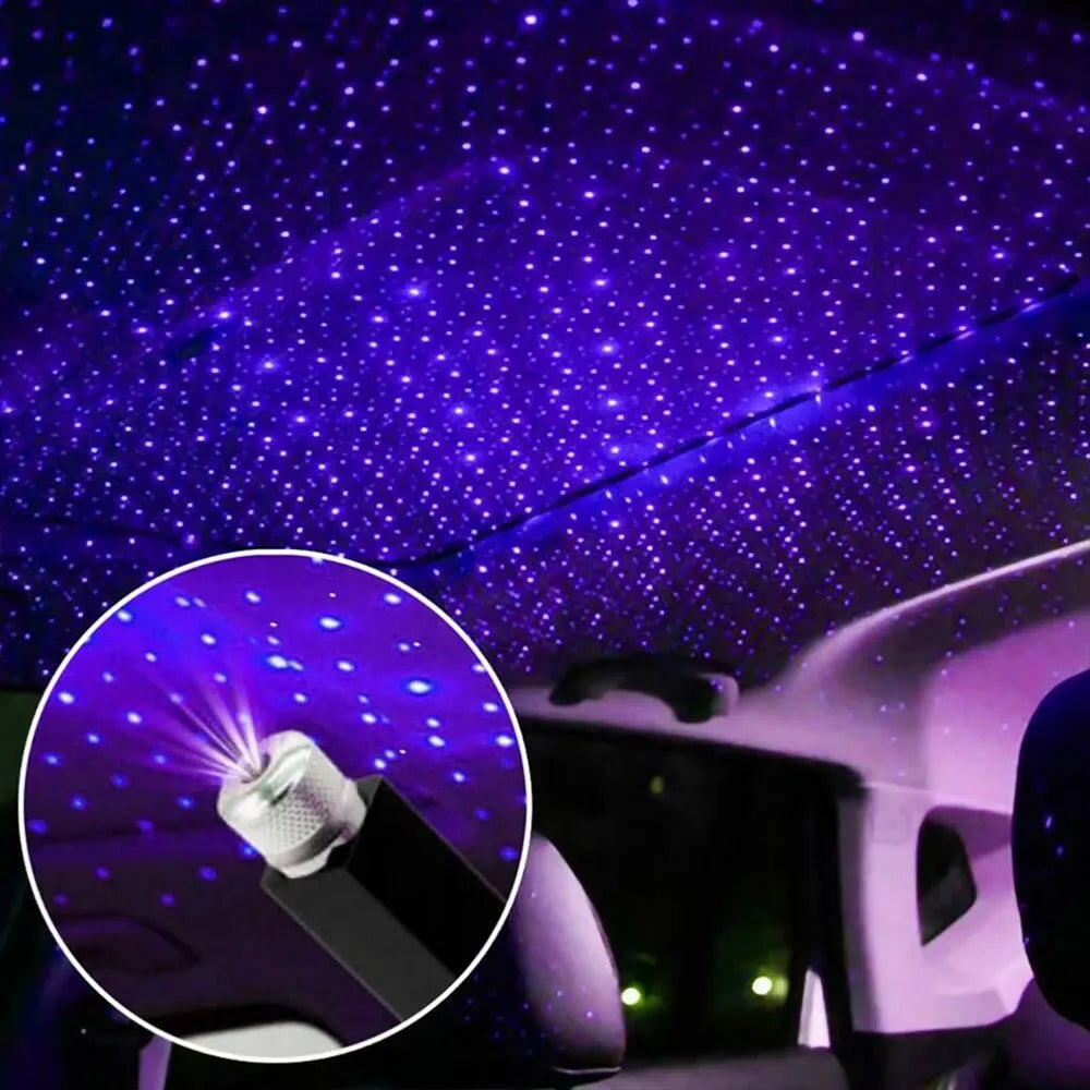 LED Car Ceiling Interior Galaxy Light Projector