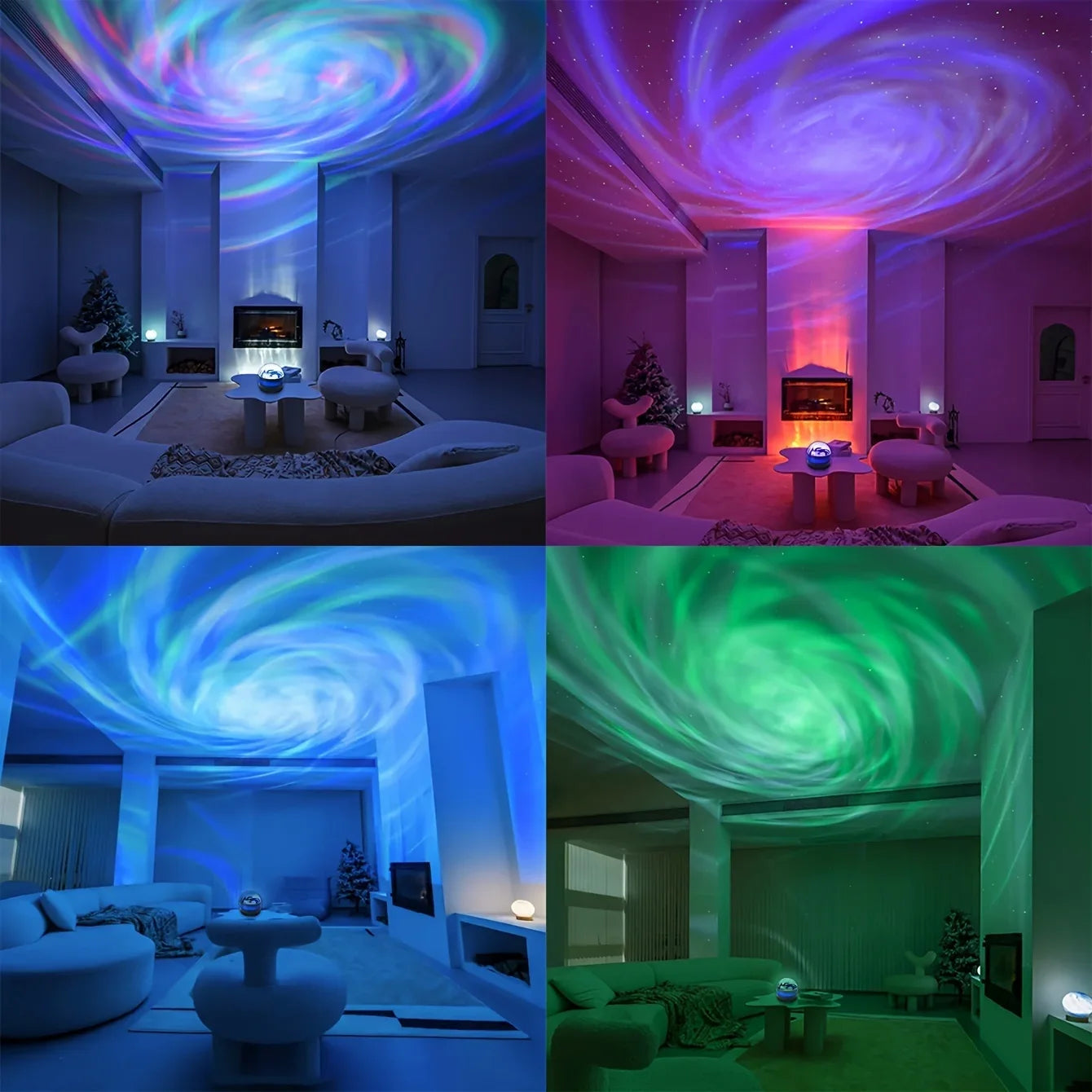 LED Starry Night Sky Aurora Light Projector