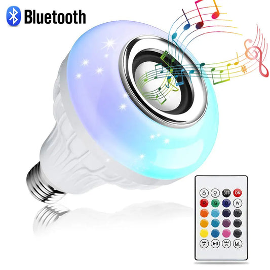 LED Bluetooth Speaker Music Light Bulb