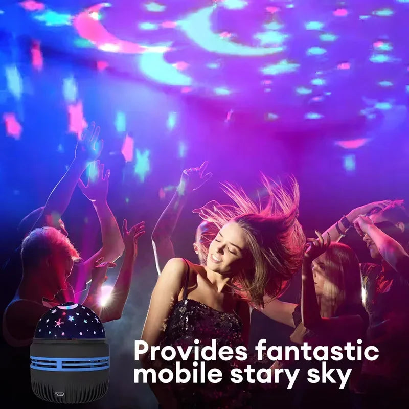 Starry Night Sky Light Projector Lamp