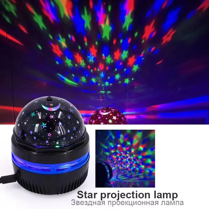 Starry Night Sky Light Projector Lamp